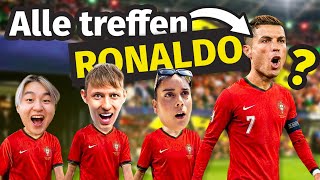 Ronaldo getroffen? 👀 DAS passiert hier wirklich