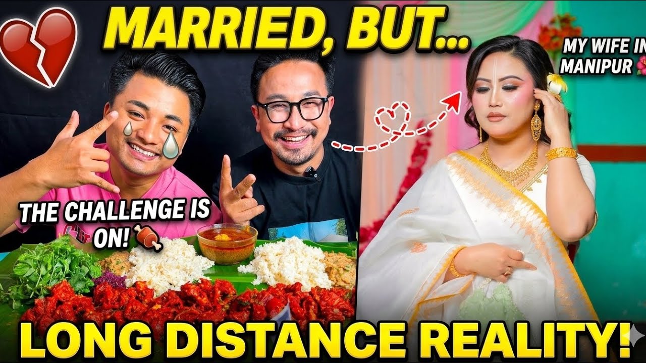 😭 MARRYING THE DISTANCE: 5KG MEAT MUKBANG CHALLENGE 🍖 (Miss Her Too Much!)