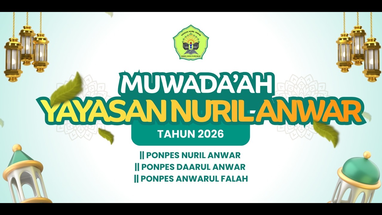 PEMBAGIAN HADIAH PONDOK PESANTREN PUTRA YAYASAN NURIL ANWAR 2026 || PP NA, PP AF, PP DA