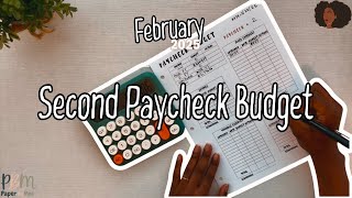 February 2nd Paycheck Budget | Chat With Me | HIS & HER | Zero Based Budget