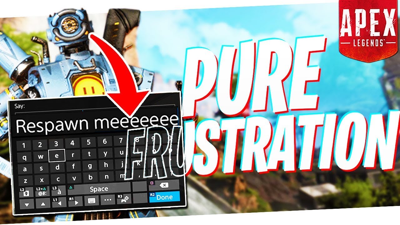 THE Most Frustrating Apex Situation! - PS4 Apex Legends - YouTube