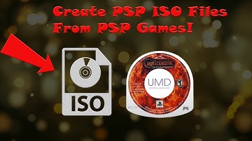 Create ISO files from PSP UMD Games