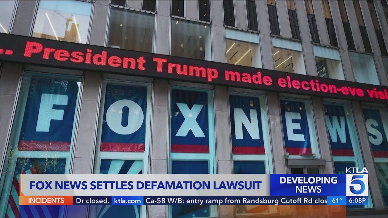 Fox News reaches $787.5 million settlement in Dominion's ...