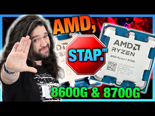 We Found Problems: AMD Ryzen 5 8600G u0026 R7 8700G APU Benchmarks u0026 Review class=