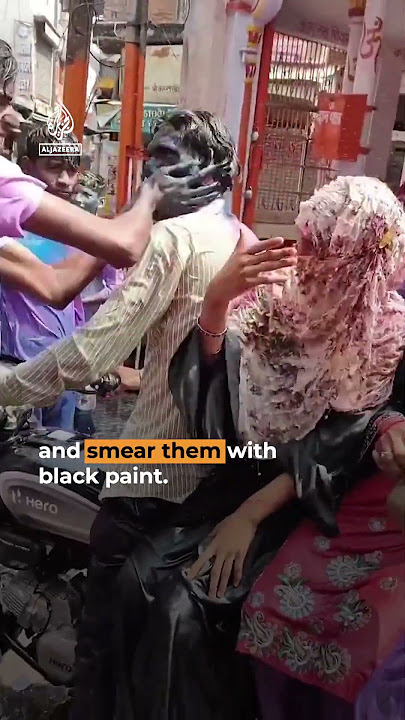 Muslim family assaulted in Holi ambush | #AJshorts