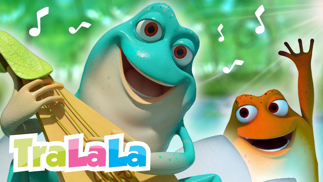 Oac-Oac Diri Diri Dam 🐸 Cântece cu Broscuțe - TraLaLa Cântece Copii de Grădiniță