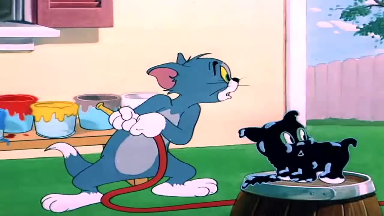 Tom And Jerry Episode 03 2018 Tom Menjaga Tyke Anak Anjing Kartun Untuk Anak Youtube