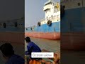 How lighter cargo is taken from huge ships shorts