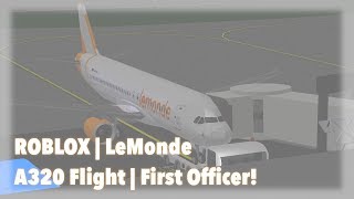 Roblox Lemonde A320 Flight First Officer Youtube - boeing 747 lolee roblox