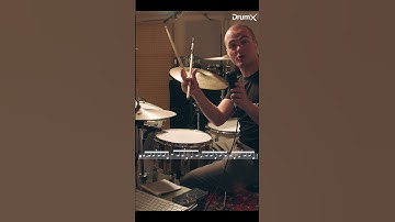 Quick Drum Lesson | Drum Fill in 16th Note Triplets 1 #shorts