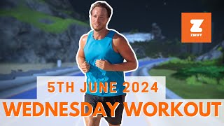 Wednesday Workout | Group C | Zwift Run Channel