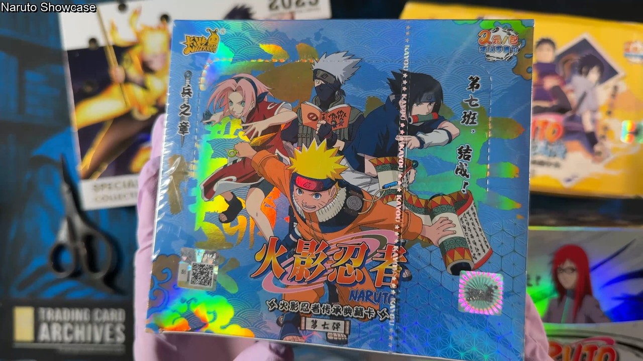 NARUTO KAYOU SLR 第7班 White まとめ Naruto Card Mega Mix — Kayou Waves 7/4/2 + Phantom Card | 20-Pack