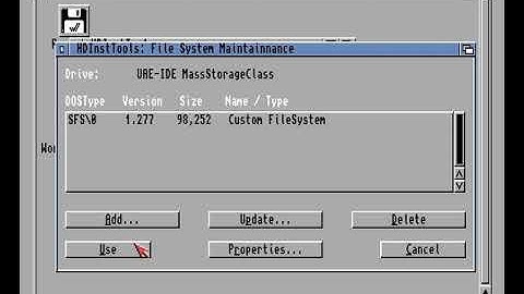 Step 03 - Workbench Disk Partitions