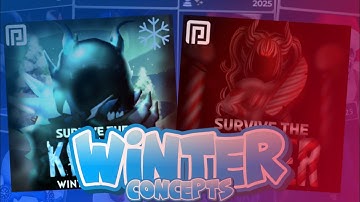 BEST WINTER CONCEPTS! ❄️| Roblox Survive The Killer! 🔪