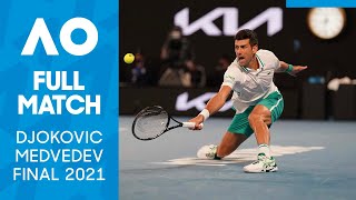 Novak Djokovic vs Daniil Medvedev Full Match | Australian Open 2021 Final screenshot 1