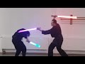 Dual lightsabers form  jarkai