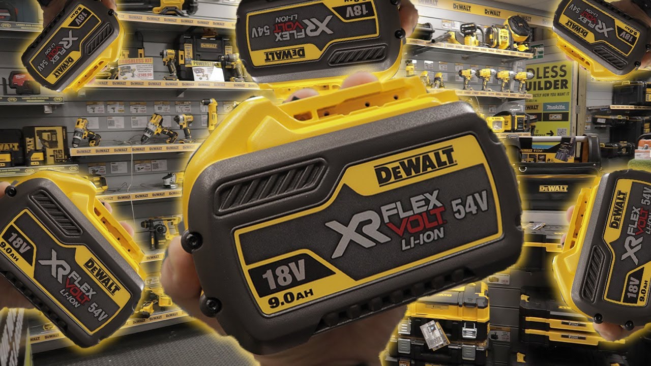 54V (6.0Ah 18V) XR FLEXVOLT Li-Ion Battery