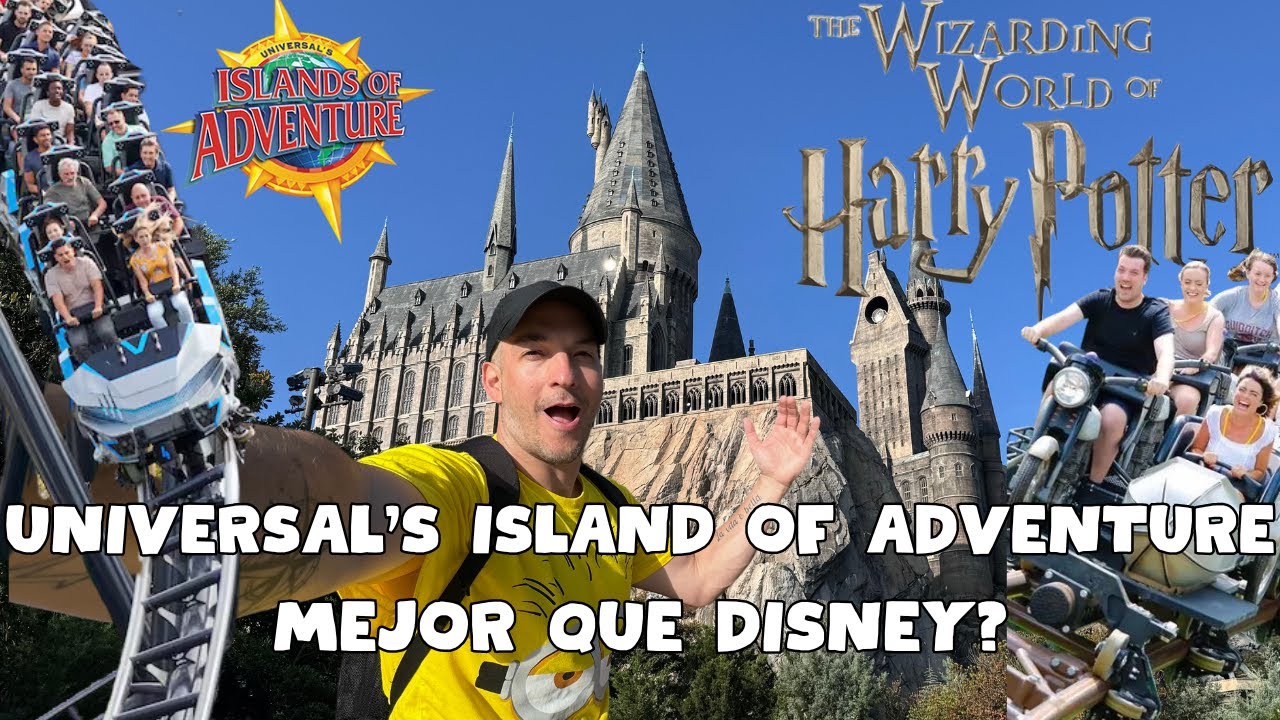 Primeras IMPRESIONES de UNIVERSAL'S island of ADVENTURE | MEJOR que DISNEY?
