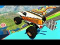 Slant Of Death Jumps & Crashes #5 | BeamNG Drive Gameplay #91 | Live Stream