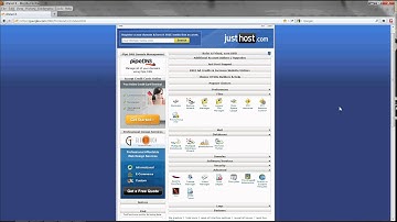 admin demo for justhost.com