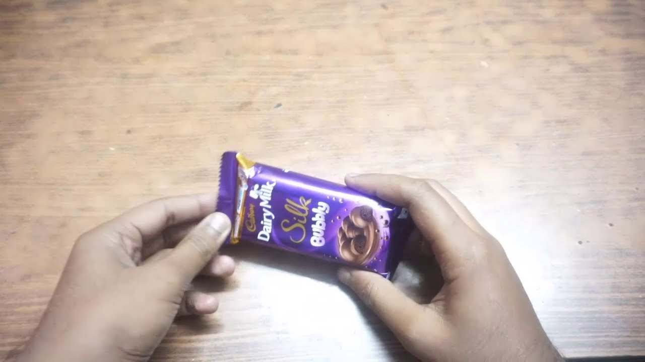 cadbury dairy milk silk bubbly chocolate bar must try it youtube