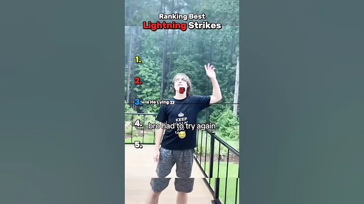 Ranking Best Lightning Strikes😂⚡️