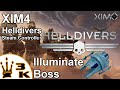 XIM4 - Helldivers Illuminate Boss with Steam Controller on PS4