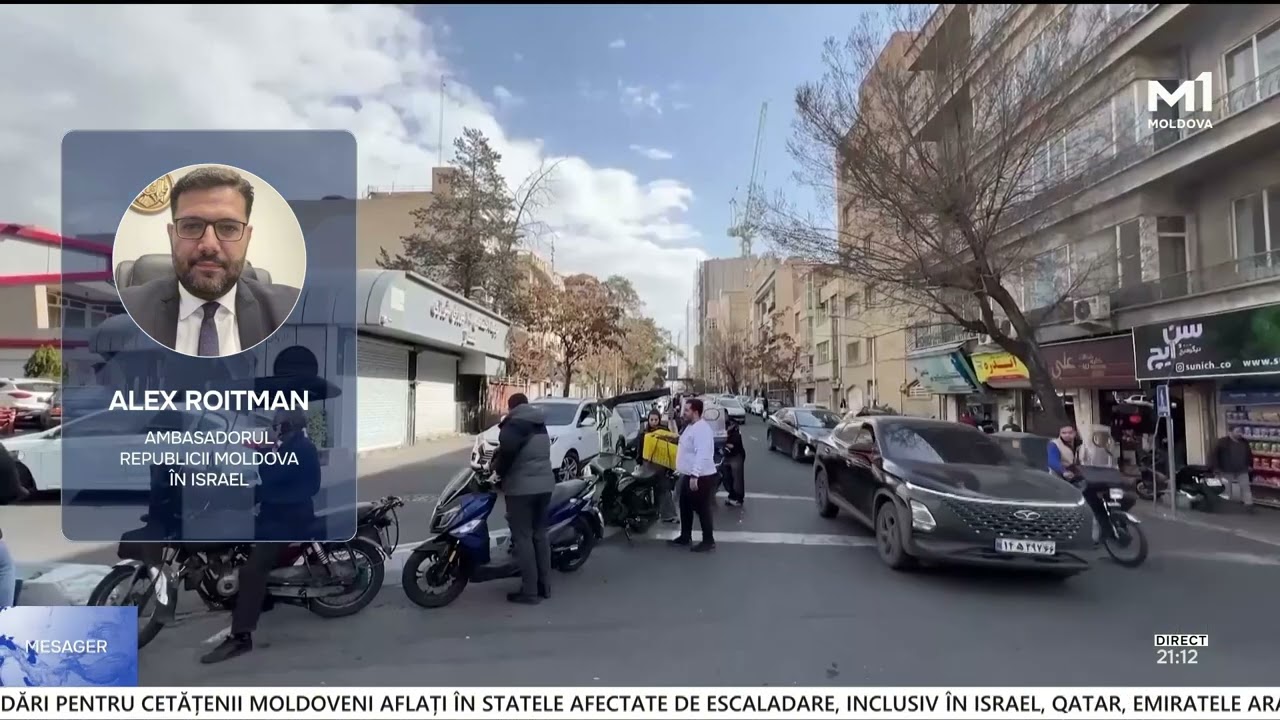 Ambasadorul RM la Tel Aviv, Alexandr Roitman, detalii de ultimă oră, despre situația din Israel
