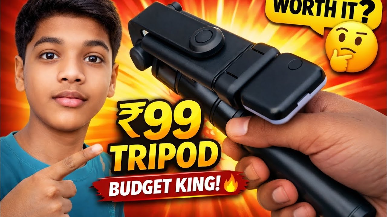 :Naya selfie stick tripod 📸 — ab har shot hoga pro level! #SelfieStick #Tripod #VloggingSetup