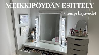 MEIKKIPÖYDÄN ESITTELY | +lempi hajuvedet & tuotesuosituksia