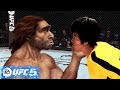 UFC5 Bruce Lee vs Neandertal EA Sports UFC 5 PS5