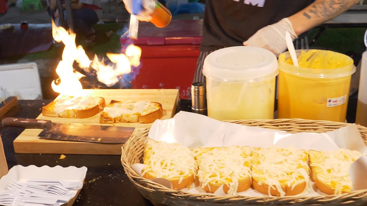 Cheese Toast | Thai Street Food