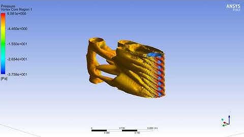 Unidirectional Transient CFD Simulation