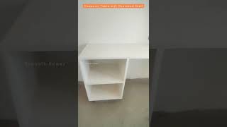 Computer Table with Overhead Shelf using Ferro Slab || KUNNATH HOMES - 90 20 50 90 10