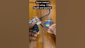 How to control Servo motor using esp32 and joystick #shorts #hashincludeelectronics #servo #esp32