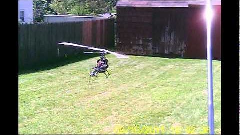 KDS Flymentor 3d and trex 450 clone and  turnigny 9x install and settings part 6