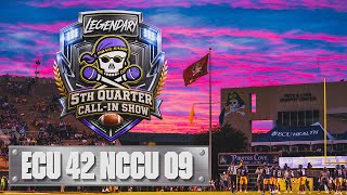 5th Quarter Call-In Show - ECU vs NC Central