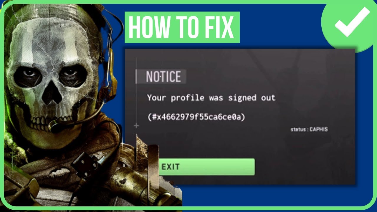 How to fix 'Your profile was signed out' error in Modern Warfare 2 and Warzone  2