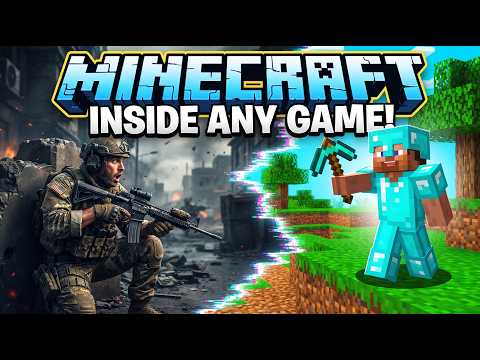 How to Make a Passthrough Mod With AI, Step by Step Minecraft Inside Any Game