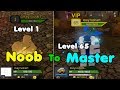 Noob To Master! Level 65! Unlocked All Maps & Everything! - Dungeon Quest Roblox