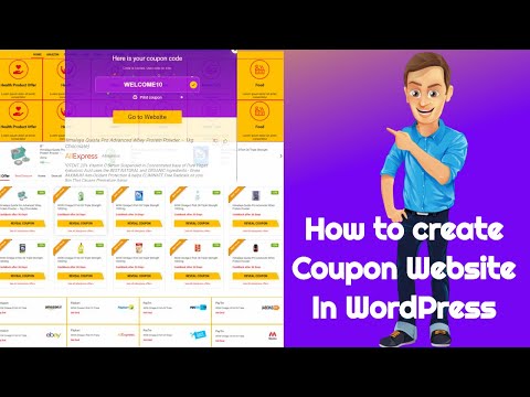 How to create coupon Website in WordPress in Hindi by Arun Maurya