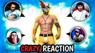 BIG YOUTUBERS CRAZY REACTION ON MY GAMEPLAY 😳 @NonstopGaming_ @BlackShoutGaming