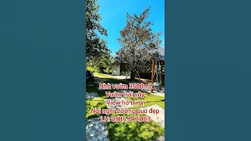 Nhà vườn trái cây 3500m2 view nghĩ dưỡng hồ trị an #đất_đồng_nai #đất_vườn_đồng_nai #đất_giá_rẻ #đất