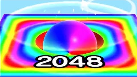 BALL RUN 2048  - All  Levels Gameplay IOS  (Part 41).