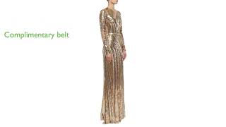 REVIEW: Elie Saab Long Dress 8-Gold. ESSENTIAL details.