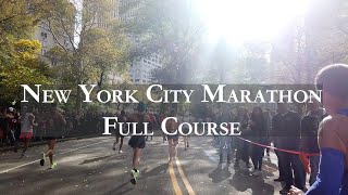 New York City Marathon「Full Course」| Virtual Run New York City Marathon