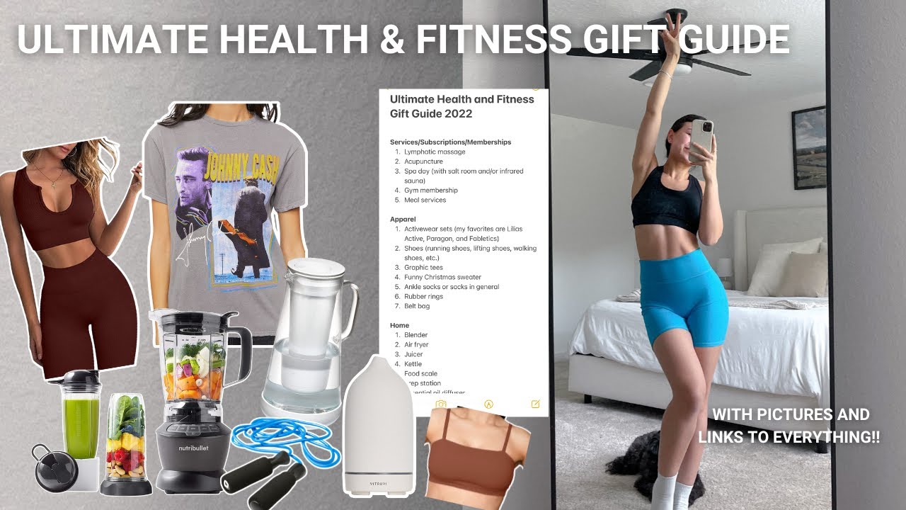 Ultimate Health and Fitness Gift Guide  100+ gift ideas for the gym rat &  holistic hottie! 