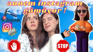 Annem Instagram Gömüyor