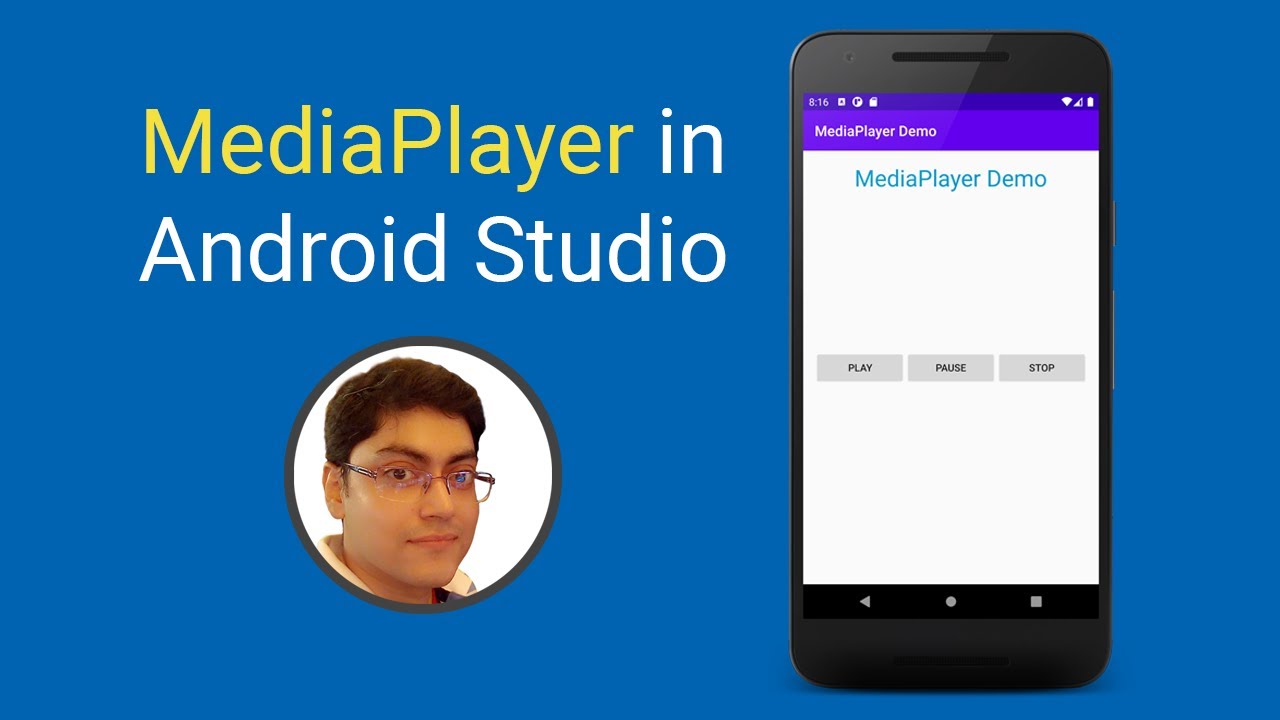 MediaPlayer in Android Studio - YouTube
