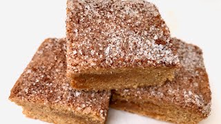 Snickerdoodle Blondies | Em's Kitchen